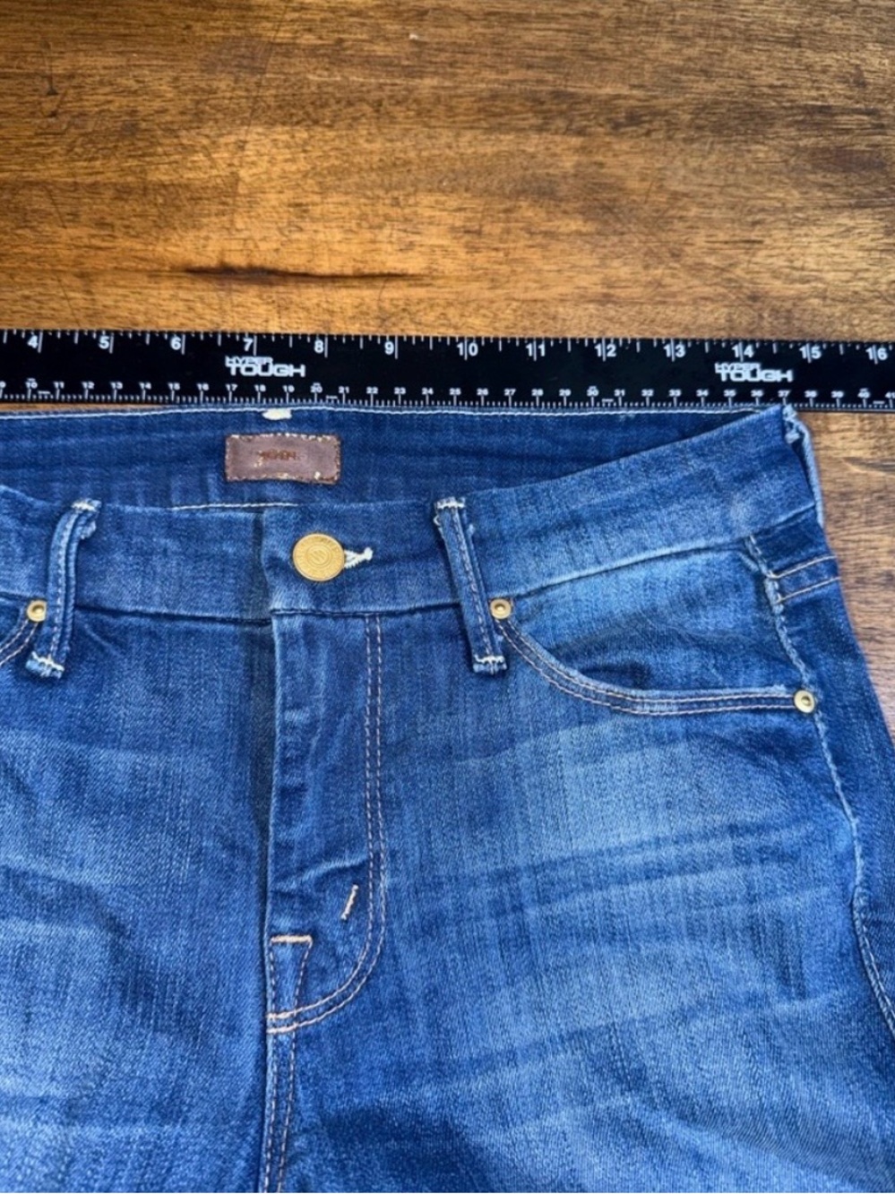 MOTHER Distressed Jeans - Picture 5 of 9